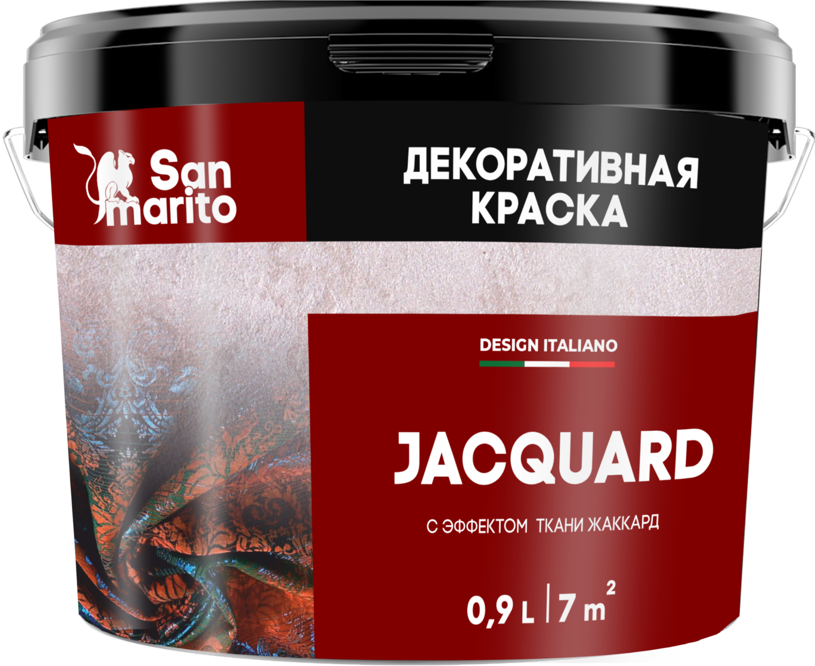 Краска декоративная "San Marito Jaquard" 0,9 л