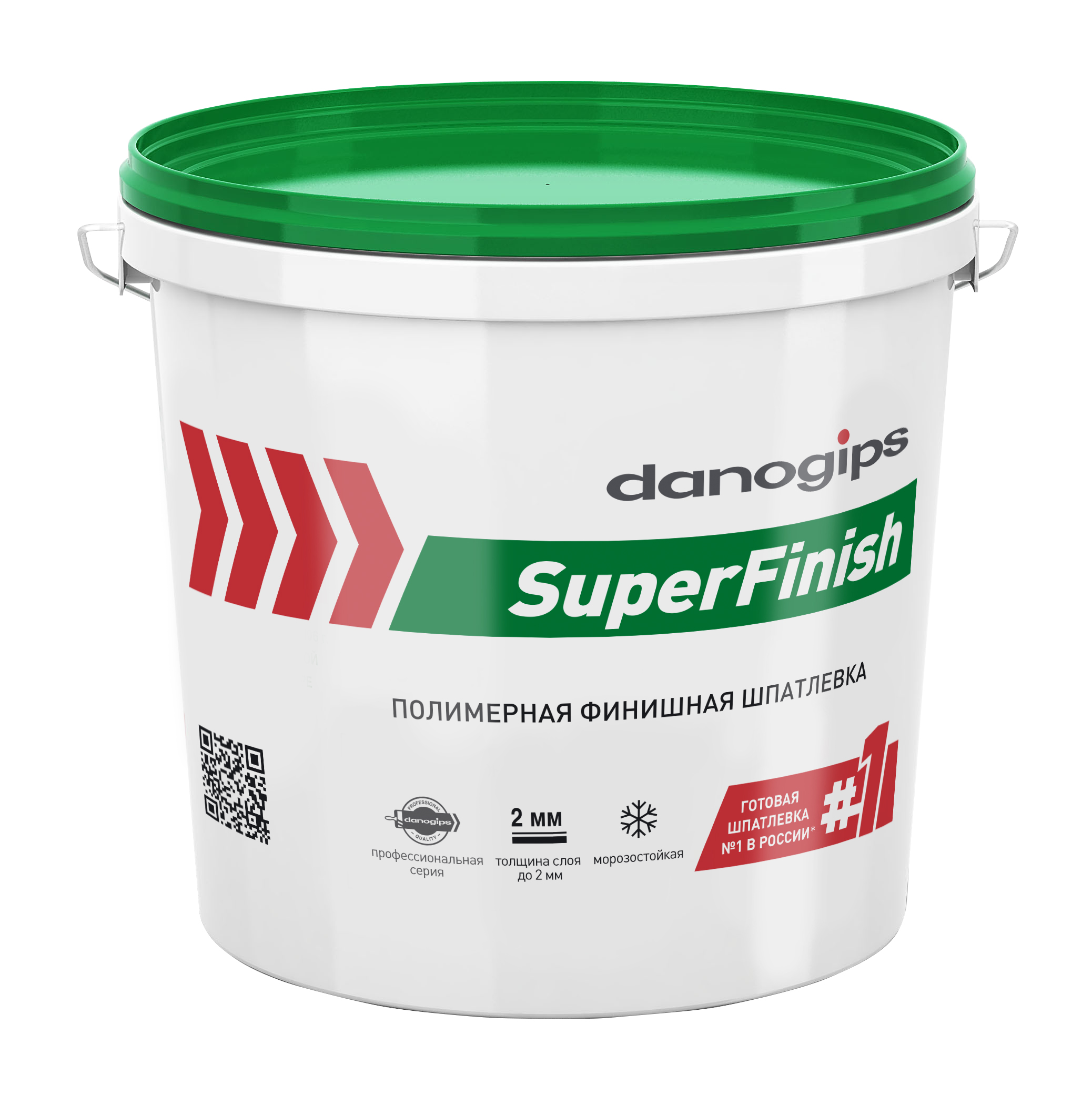 Шпаклевка  DanoGips SuperFinish.18,1кг(AllPurpose)