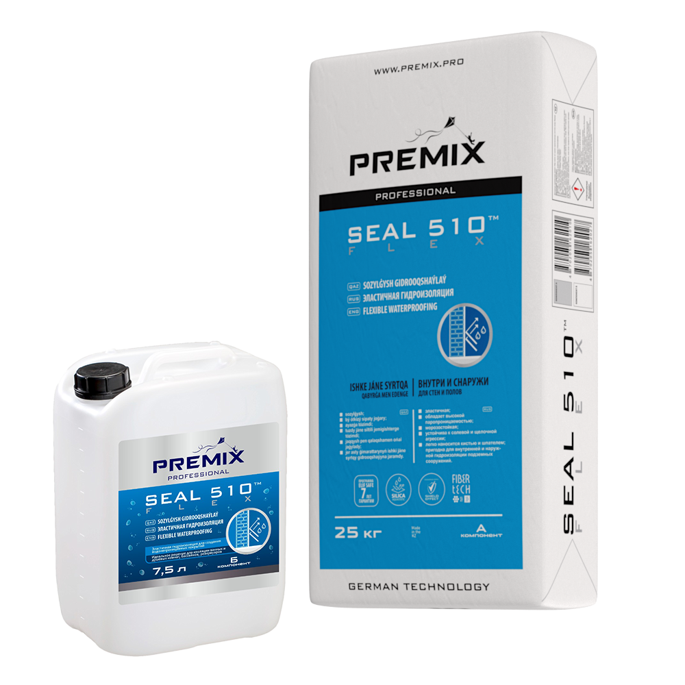 Premix Seal 510 Flex ДВУХ-КОМПОНЕНТНАЯ (25 kg)